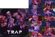 Jacket Illustration Mega Jacket + A4 plastic trasparent file folder "CD Paradox Live 1st album" TRAP "" Amazon Purchase benefits