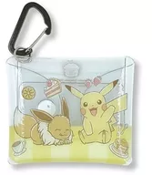 Pikachu & Eevee Clear Multi Case Mini "Pocket Monsters"