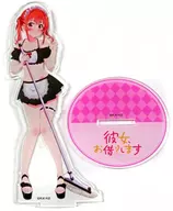 Sakurazawa Ink-Painted Acrylic Stand Swimwear Made Ver. "Kanojo, Okarishimasu POP SHOP in Shinjuku Marui Annex"