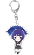 "Love Live! Nijigasaki Gakuen School idol Doko-kai" is an acrylic key holder of the Asaka Karabayashi umbrella.