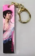 Yuzuru Hanyu Acrylic Stick Key Holder F "Yuzuru Hanyu Exhibition 2022"