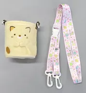 Neko Plush toy Cup Holder "Sumikko Gurashi" Sumikko Gurashido Souvenir Item