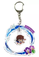 Ai Haibara "CASE CLOSED Heroes Gather Sky City Trading Yuryura Acrylic Key Holder" Sunshine Aquarium limited