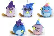 All 5 kinds set "Eiga Sumicco Gurashi Aoi Tsuki Yoru no Mahounoko" Magician Plush toy strap