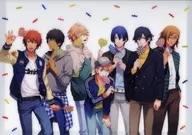 ST ☆ RISH Love Pop Candy Ver. clear file storage folder "Utano Prince Sama ♪"