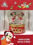 Mickey & Miny Christmas 2020 Snow Dome "Disney" Disney Store only