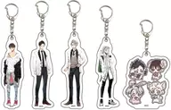 Conjunto de 5 tipos "Uehara Ari-sensei Acrílico Key Holder 01"