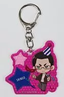 Kaneshiro 真護 "YOWAMUSHI PEDAL ×PRINCESS CAFE Acrylic Key Holder (Party)"