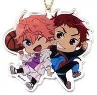 Asahi & Kisumi Acrylic Charm : "Free! : the Final Stroke"