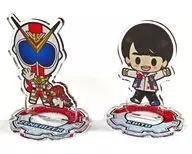 Zenkeyser & Tasuketo Goshiki Acrylic Stand 2-Piece Set / Illustration "Kikai Sentai Zenkaiger vs Kira Maejor vs Sempaiger" Theater Goods