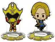 Two Kaiser & ゾックス Acrylic Stand 2-Piece Set / Illustration "Kikai Sentai Zenkaiger vs Kira Maejor vs Sempaiger" Theater Goods