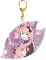 Megurine Luka drawing illustration Art by kuro BIG acrylic key holder "Sakura Miku"