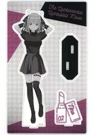 Nino Nakano NINO Big acrylic stand "Eiga The Quintessential Quintuplets BLACK COLLECTION by ZOZOTOWN"