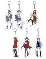 Conjunto de 6 tipos "Unfinished Monólogo Acrílico Key Holder 01"