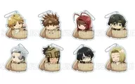 8-Type Set "Saiyuki RELOAD -ZEROIN - Trading Acrylic Key Holder"