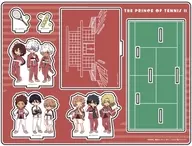 10. U-17 Japan representative (retro art) acrylic diorama "Shin Tennis-no Oji-sama"