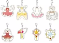 8-Type Set "Cardcaptor Sakura Trading Charm (CC Sakura vol. 1)"