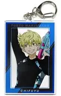 Illustration by Chiyu Matsuno Water Gun Battle ver. BIG acrylic key holder "Tokyo Revengers POP UP STORE IN TOWER RECORDS"
