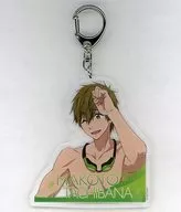 Makoto Tachibana Acrylic Key Holder "Eiga High Speed! -Free! Starting Days - Premium shop in shibuya marui"