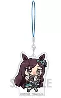 Warbling white-eye Dobelle & Air Groove "Uma Musume Pretty Derby Acrylic Strap ~ With Plush toy ~ Vol. 2"