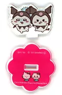 Flying squirrel & Kuromi "Little Kawa something small and cute × Sanrio Character Kuth Acrylic Stand in Capsule" Little Kawa exciting Amusement Goods