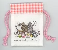 Gathering (Tsudoi of pajamas) Mame drawstring bag "Little Kawa something small and cute × Sanrio Character Chotto's"