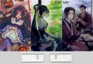 Togenkyo Set C (A Garden of Serenity / Inviting to Sakiran 菓福 / Rest of two Generals) 3-Type Acrylic Panel Set "Utawarerumono: Itsuwari-no Kamen Rostofrug" C100 Goods