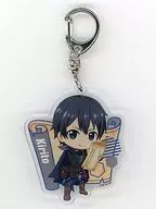 "SWORD ART ONLINE Trading Acrylic Key Holder Quest Series Deformed" in Kirito