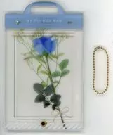 Blue "Photo Card Acrylic Frame Flower Bag"