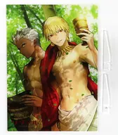 無銘＆ギルガメッシュ アクリルボード 「ワダアルコ展 Fate ＆ Fate/EXTRA ART WORKS」 東京会場限定