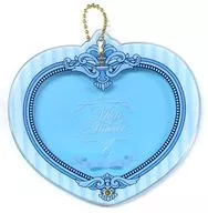 Blue "fanfancy + Classic Heart Acrylic Frame"