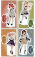 Flexible Part Acrylic Stand Set (4-Pack) "Yuru Yuri & Omuroke Party in Atre Akihabara"