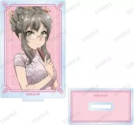 Rio Futaba A "Rascal Does Not Dream of Bunny Girl Senpai Painted China Dress Ver. Trading Acrylic Stand"