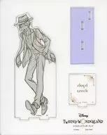 Floyd Leech Acrylic Stand Disney Artist Art Sketch Style Smile Ver. "Disney Twisted Wonderland" shopDisney limited