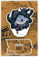 Jinbae Acrylic Figure Stand "ONE PIECE FILM RED" Theatre Goods