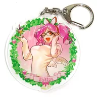 Makina Nakashima acrylic key holder "Stylish Macross Δ Seiya no Valkyrie @ KYOTO TOWER"