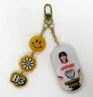 Bemukyu (Tomorrow X Together) key ring "BEOMGYU's BIRTHDAY PARTY" OFFICIAL MERCHANDISE