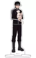 45. Arifune Tetsuji Neko ver. (drawn down) Character acrylic figure "WORLD TRIGGER"