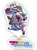 初音未来(MONQ插图)"初音未来Magical Mirai 10 th Anniversary集换式亚克力Stand"