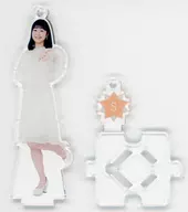 Shiori Yagi (Tsubaki Factory) Figure Stand Key Holder (white) Hello! Project official shop only