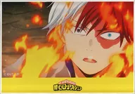Shoto Todoroki (Flame) "MY HERO ACADEMIA Hiroaka Scene photograph Acrylic Block 3rd 2 Courses" Mujyukurumi Patio limited