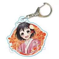 Ryokai Hiyori (Round) "Heroine! ~ A secret job with a hated heroine ~ Trading Acrylic Key Holder Yukata Ver."