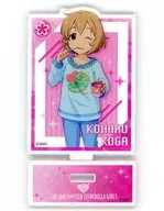 Koharu Koga [Pajama Blue] Mini Acrylic Stand "Kotobukiya KUJI idol Master Cinderella Girls' stage01" D Prize 3