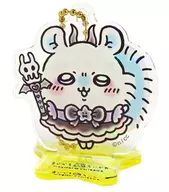 Hologram acrylic key holder that will become Flying squirrel Axter "Chii Kawa is such a small and cute one. Majokaru Chii Kawa"