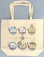 Large Tote Bag "Chii Kawa, a little cute little guy, Majokaru Chii Kawa"