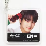 Johnwon Acrylic Key Holder Purchase benefits Products Covered by the Coca-Cola 0 ×ENHYPEN Campaign