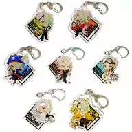 7-Type Set Acrylic Key Holder "Virtual YouTuber 歌衣 Meika ×webpon 3rd" D Prize