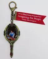 Keychain Beauty and the Beast "イマジニング the Magic" Tokyo Disney Resort limited