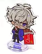 Reiji Amemiya "Tokyo Aliens Trading Acrylic Stand Key Holder (Cafe)"