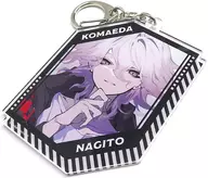 狛枝 凪斗 Acrylic Key Holder "DANGANRONPA x Kei Mochizuki"